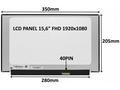 LCD PANEL 15,6" FHD 1920x1080 40PIN MATNÝ IPS 144H