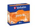 VERBATIM DVD-R AZO 4,7GB, 16x, jewel case 5 ks