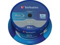 VERBATIM BD-R Blu-Ray SL DataLife 25GB, 6x, 25pack