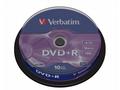 VERBATIM DVD+R 4,7GB, 16x, 10pack, spindle