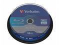 VERBATIM BD-R(10-pack), DualLayer, spindle, 6X, 50