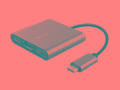 TRUST adaptér DALYX, 3-in-1, USB-C