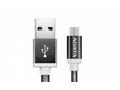 ADATA Micro USB kabel pletený 1m černý