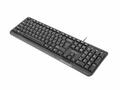 Natec Trout, Drátová USB, CZ-SK layout, Černá