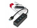 AXAGON HUE-S2B, 4x USB3.0 CHARGING hub, micro USB 