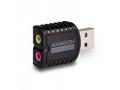 AXAGON ADA-17, USB 2.0 - externí zvuková karta HQ 