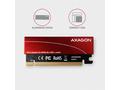 AXAGON PCEM2-S, PCIe x16 - M.2 NVMe M-key slot ada