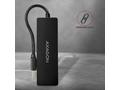 AXAGON HUE-G1A, 4x USB 3.2 Gen 1 SLIM hub, kabel T