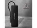 AXAGON HUE-G1C, 4x USB 3.2 Gen 1 SLIM hub, kabel T