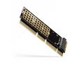 AXAGON PCEM2-1U, PCIe x16, x8, x4 - M.2 NVMe M-key