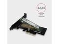 AXAGON PCEM2-N, PCIe x4 - M.2 NVMe M-key slot adap