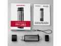 AXAGON CRE-SAC, USB3.2 Gen 1 Type-C + Type-A exter
