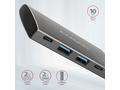 AXAGON HMC-4G2, USB 3.2 Gen 2 10 Gb, s hub, porty 