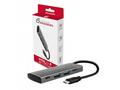 AXAGON HMC-4G2, USB 3.2 Gen 2 10 Gb, s hub, porty 