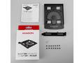 AXAGON RHD-P25, hliníkový rámeček pro 2x 2.5" HDD,
