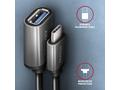 AXAGON RUCM-AFAC, kabelová redukce USB-C (M) <-> U