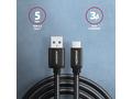 AXAGON BUCM3-AM15AB, SPEED kabel USB-C <-> USB-A, 