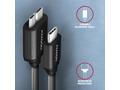 AXAGON BUMM3-CM10AB, SPEED kabel Micro-B USB <-> U