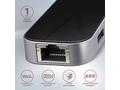 AXAGON HMC-6GL, USB 3.2 Gen 1 hub, porty 3x USB-A,