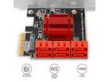 AXAGON PCES-SA6, PCIe řadič - 6x interní SATA 6G p