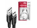 AXAGON BUCM-AM20AB, HQ kabel USB-C <-> USB-A, 2m, 