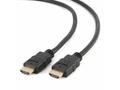 Kabel HDMI-HDMI M, M 15m zlac. konektory 1.4, čern