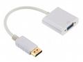 Gembird adaptér DisplayPort - VGA, M, F, white