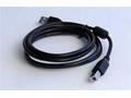 Kabel USB A-B 3m 2.0 HQ s ferritovým jádrem
