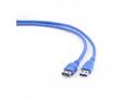 GEMBIRD Kabel USB A-A 1,8m 3.0 prodlužovací, modrý