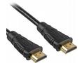 PremiumCord HDMI High Speed + Ethernet kabel, zlac