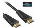 PremiumCord HDMI High Speed + Ethernet kabel, zlac