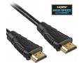 PremiumCord HDMI High Speed + Ethernet kabel, zlac