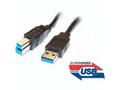 PremiumCord Kabel USB 3.0 Super-speed 5Gbps A-B, 9