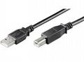 PREMIUMCORD Kabel USB 2.0 A-B propojovací 2m, barv