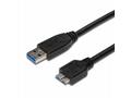 PREMIUMCORD Kabel USB 3.0 A - Micro B 0,5m, propoj