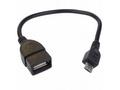 PremiCord USB kab redukce A, fem-MicroUSB, mal20cm