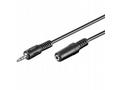 PremiumCord Kabel Jack 3.5mm M, F 3m