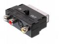 PremiumCord Adapter SCART-3x cinch + S-video s pře