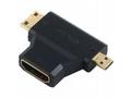 PremiumCord Adapter HDMI na miniHDMI - microHDMI