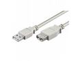 PremiumCord USB 2.0 kabel prodlužovací, A-A, 20cm,