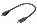 PremiumCord Adaptér USB-C, male - USB2.0 Micro-B, 