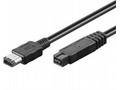 PremiumCord FireWire 800 kabel, 1,8m, 9pin-6pin