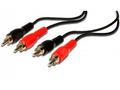 PremiumCord Kabel 2x CINCH-2x CINCH M, M 3m