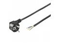 PremiumCord Flexo kabel síťový třížilový 230V s úh