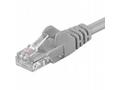 PremiumCord Patch kabel UTP RJ45-RJ45 CAT6 1m šedá