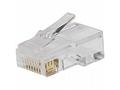 PremiumCord Konektor RJ45 8pinů - na drát, balení 