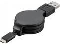 PremiumCord Kabel USB 3.1 C, M - USB 2.0 A, M, cha