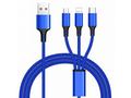PremiumCord Kabel 3 in 1 USB, 3 konektory USB Type