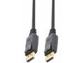 PremiumCord DisplayPort 2.0 přípojný kabel M, M, z