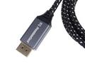 PremiumCord DisplayPort 1.4 přípojný kabel, kovové